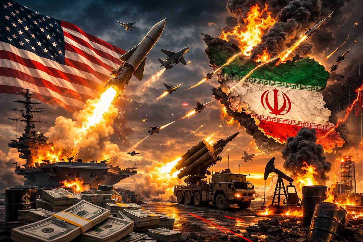 $6 BILLION IN JUST ONE WEEK OF WAR 🚨

Just one week into the conflict between and , the financial cost has already reached staggering levels.

According to officials from the , the U.S. has spent around $6 billion in the first week alone on military operations. At the current