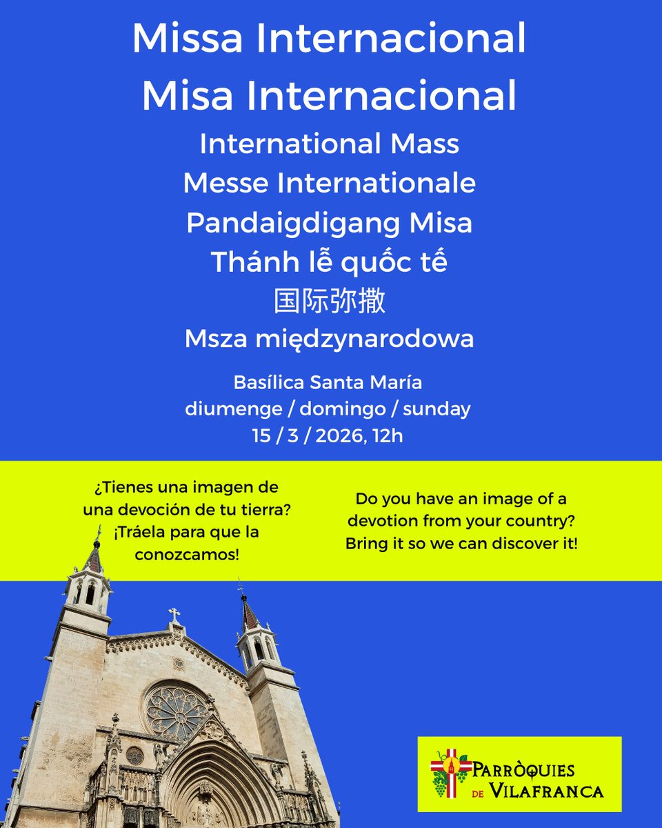 Parròquies de Vilafranca del Penedès tweet media