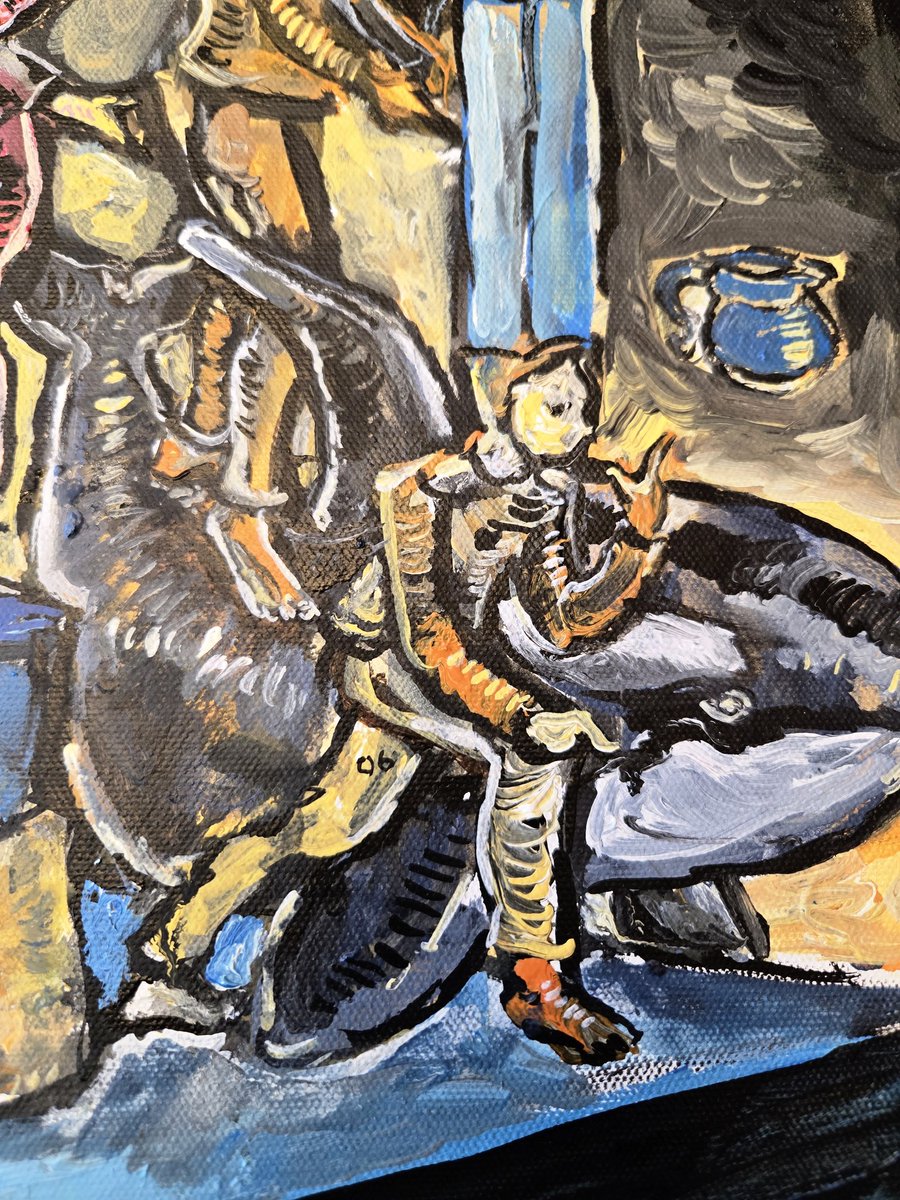 ZManArtStu23826's tweet photo. ✟Method: Keep brush moving. No Direct Messages. All art posts are for my wife & son. I only care what they think. Attempts at color, black & white. #John316 #paintingoftheday #John133435 😍 03-09-2025 A #Luke2242 #Painting #sketch #artist #ArtistOnTwitter #ArtistOnX #art ✟ https://t.co/GfItMxjgwE