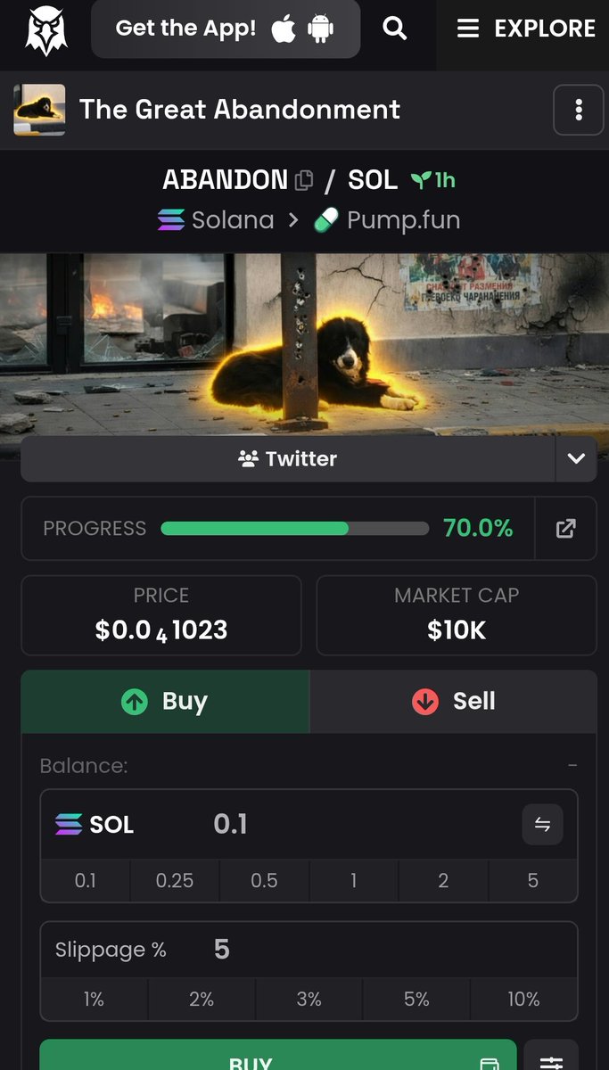 kontyny's tweet photo. Low Cap 
10k $ABANDON

HVPiibbcXoZhCr7PbyqAiqRFLfTLTkqNr1PyDoeJpump https://t.co/Z2wR0RIS9V