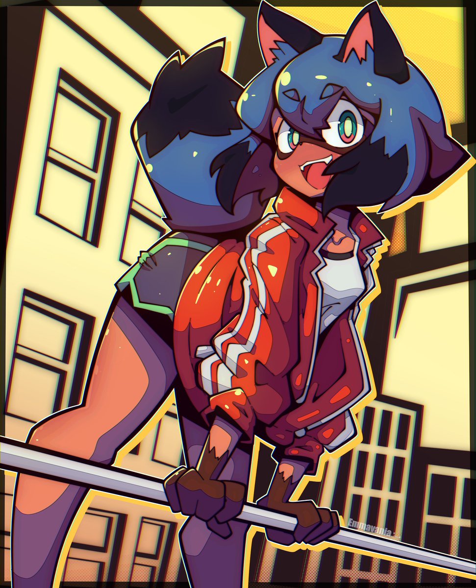 Cutest fluffy tanuki michiru