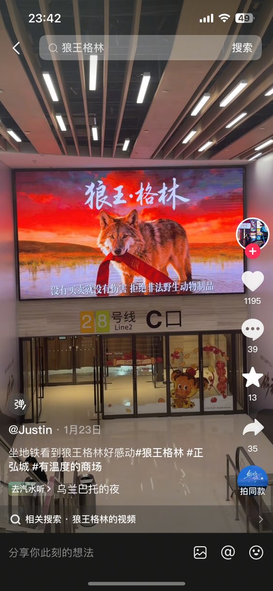 greenthewolfking.fun

website live.

Most viral thing in China

#格林
