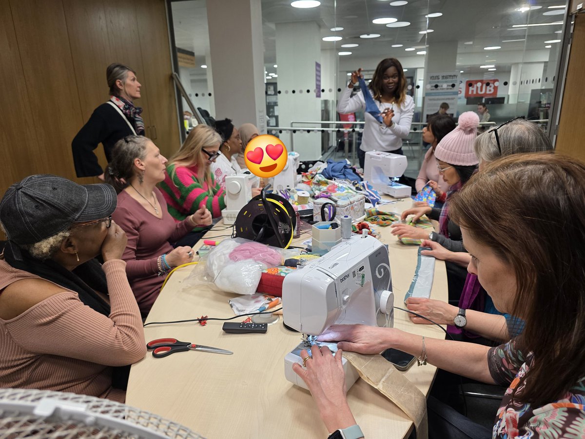 MossSide Social Stitching Group - UAchieve21 tweet media