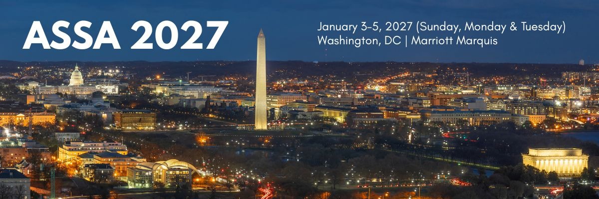 healtheconomics's tweet photo. 📣 Call for Papers: #ASSA2027

IHEA, ASHEcon &amp; HERO invite abstracts for the Allied Social Science Association Annual Meeting in Washington, D.C. (Jan 3–5, 2027).

🗓 Deadline: Apr 30, 2026
🔗 Submit: https://t.co/LcXbjy5qKs

#HealthEconomics https://t.co/mNmMouJxbo