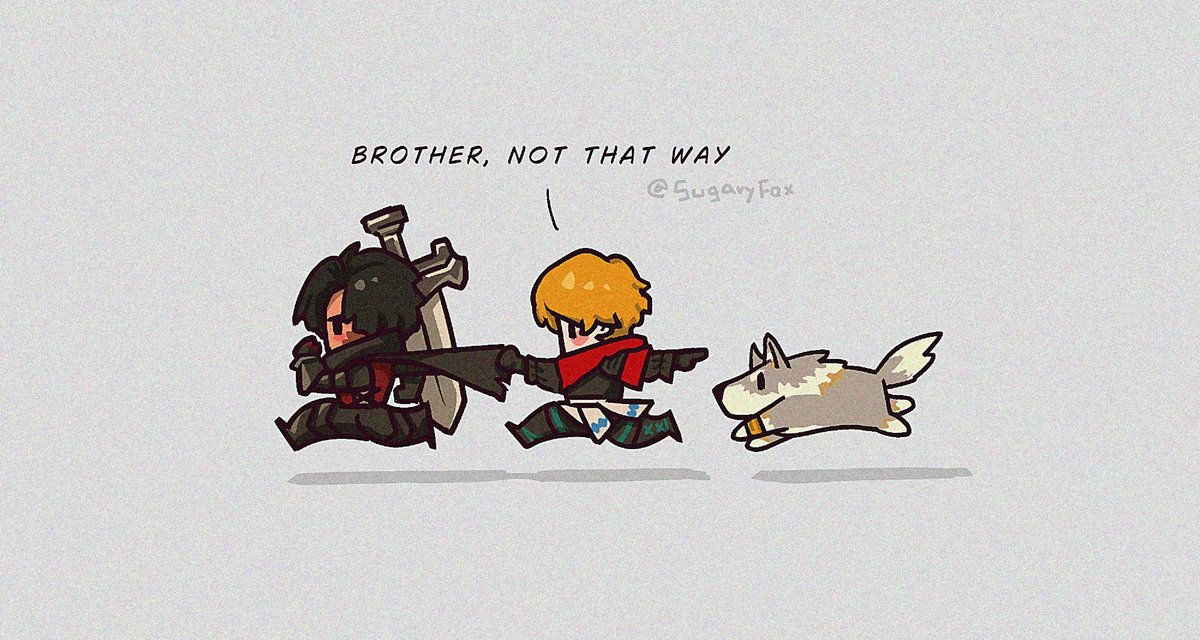 all three know the way. 
#ff16