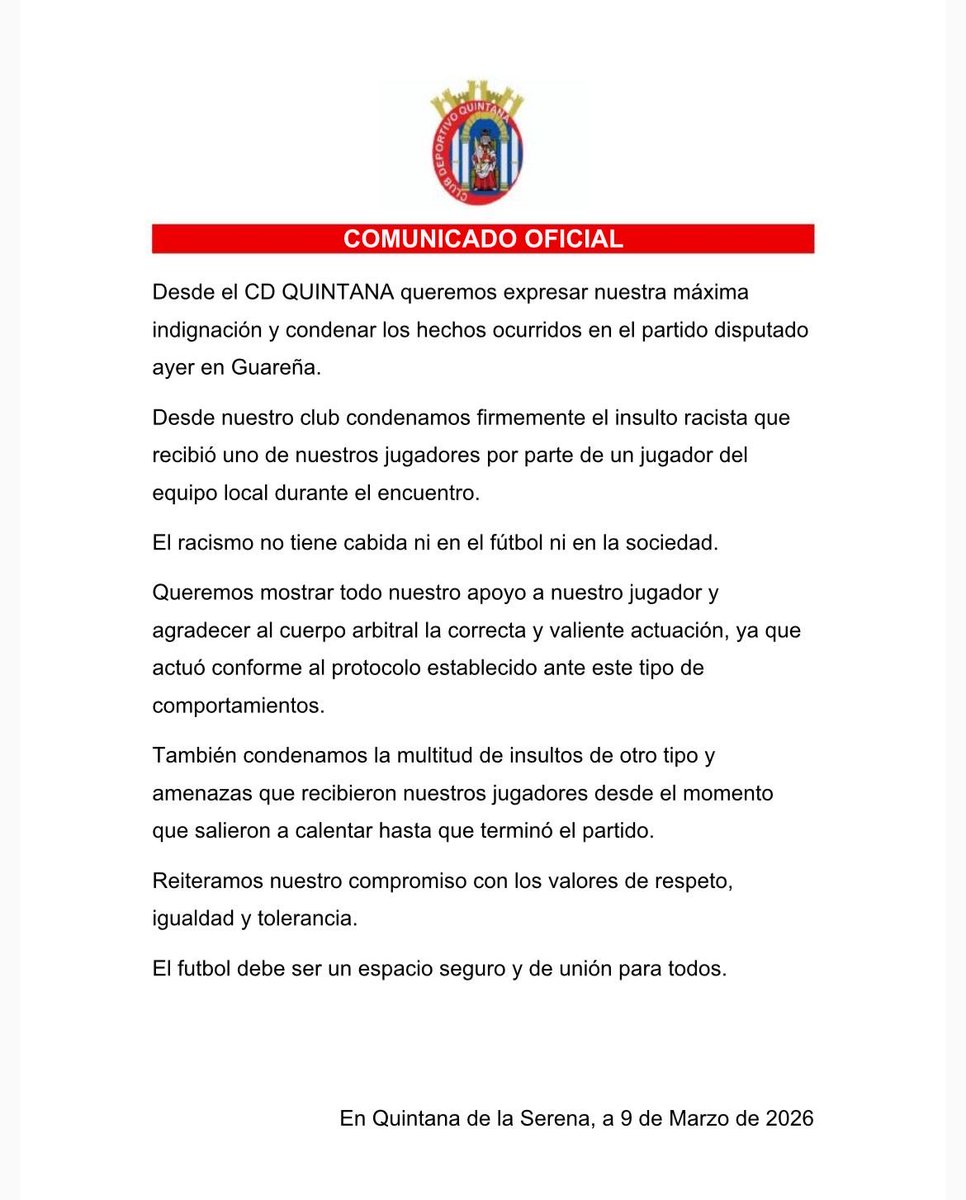 Club Deportivo Quintana tweet media