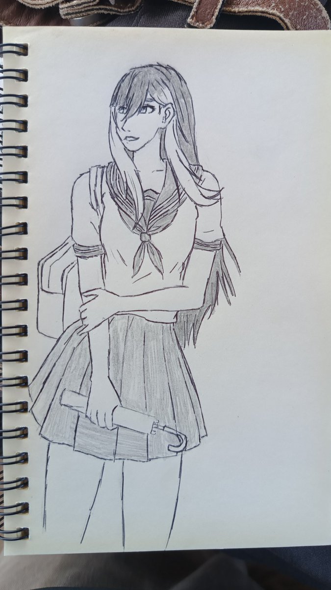 Sketch #5 Hana en tiempos de escuela