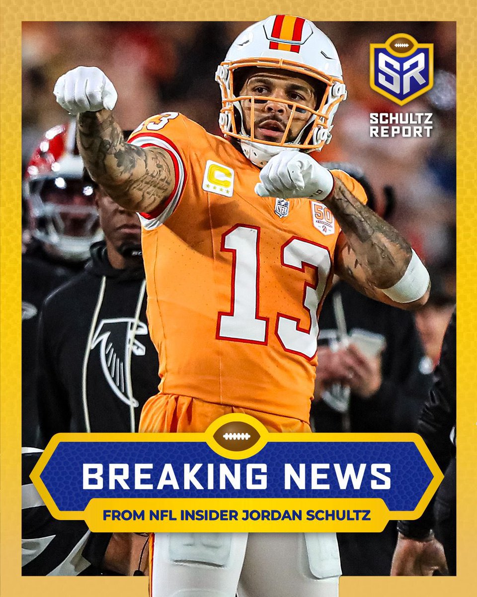 Schultz_Report's tweet photo. BREAKING: Mike Evans is leaving the #Bucs and signing with the 49ers , per sources. https://t.co/aIgv5OzX1F