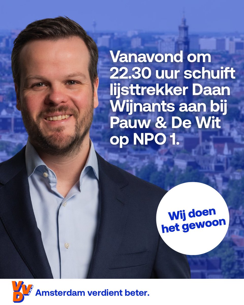 Amsterdamse VVD tweet media