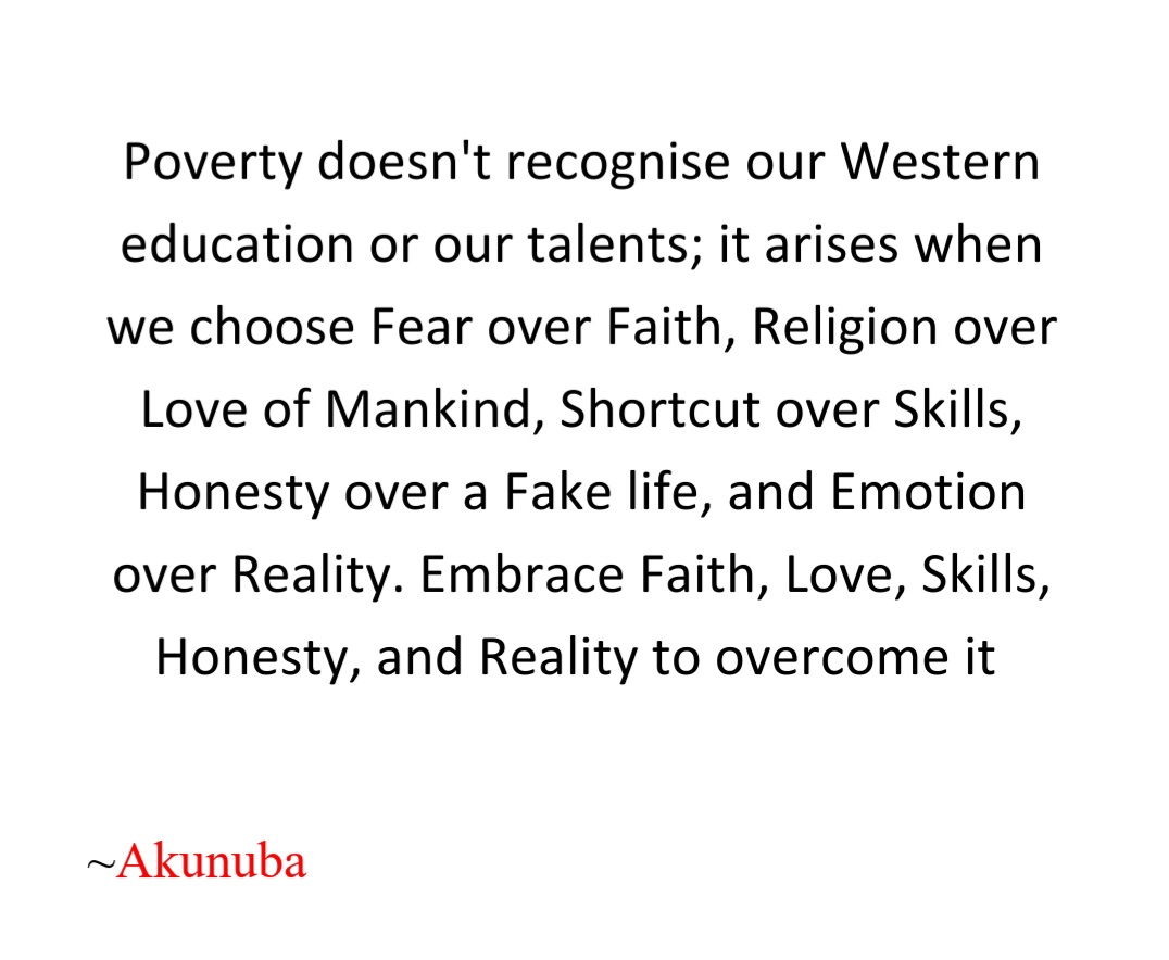Akunuba_Thinker's tweet photo. Let's Save Ourselves! https://t.co/3RM3D6WpG3