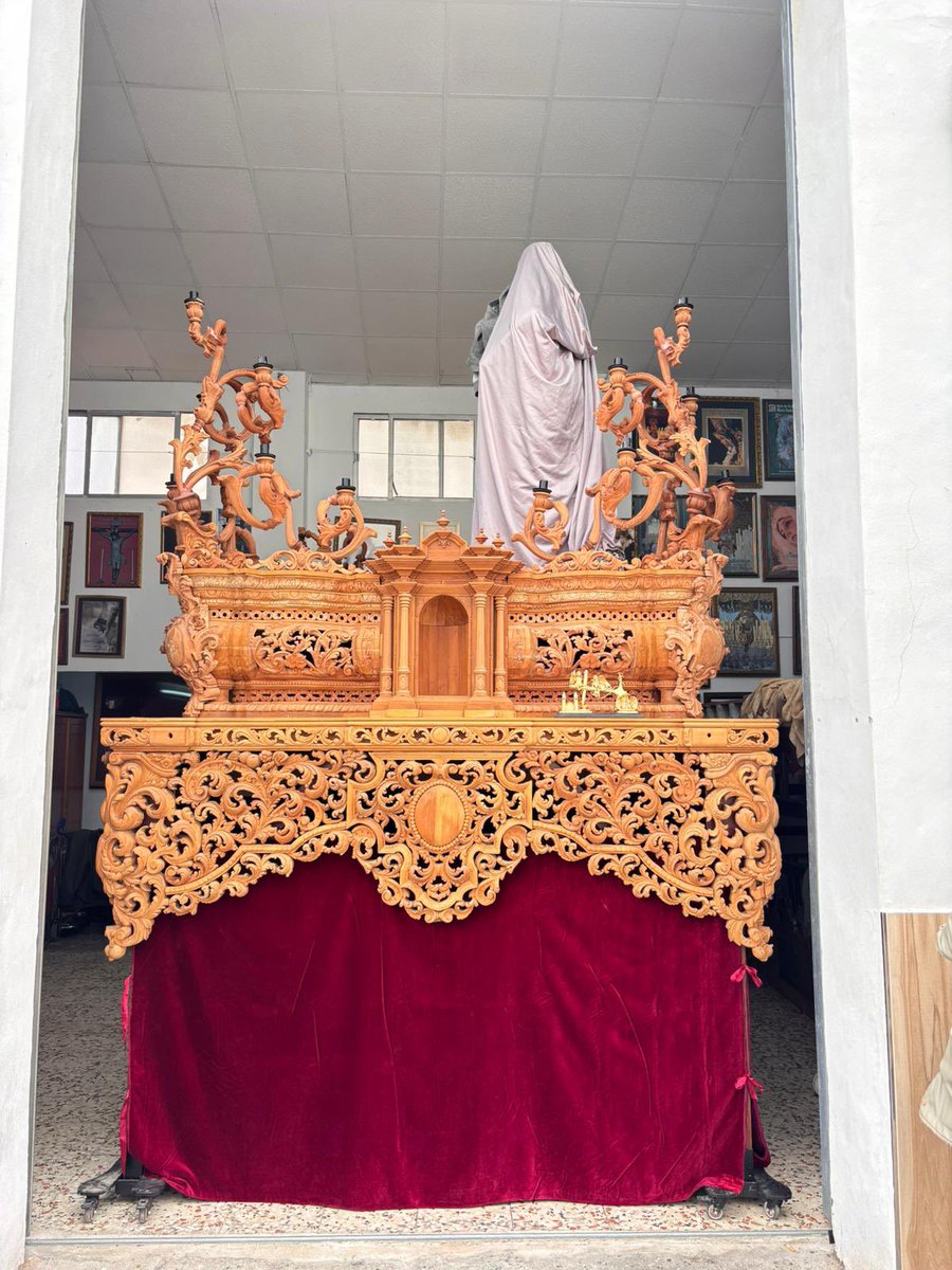 ¿Quieres saber más sobre cómo avanzan los trabajos del paso de misterio del Stmo. Cristo del Amor?

Lee sobre ello en nuestro boletín de cuaresma 2026 

amoryesperanzalalinea.wordpress.com/2026/02/18/bol…