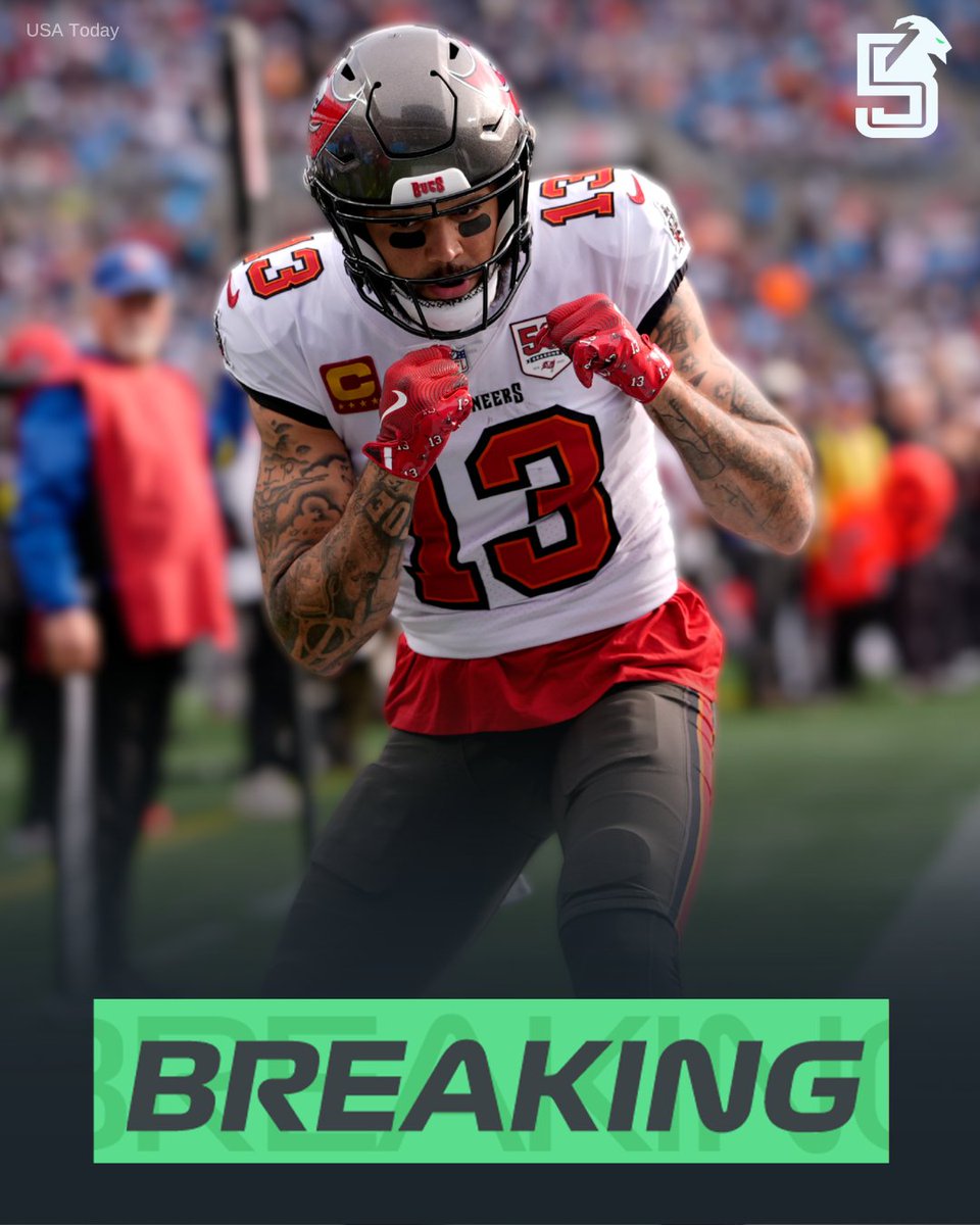 5GOATs_'s tweet photo. The 49ers are signing former Buccaneers WR Mike Evans to a three-year deal, per @AdamSchefter 

Details: https://t.co/TjHmNhrPV0 https://t.co/nxtOClpX5E