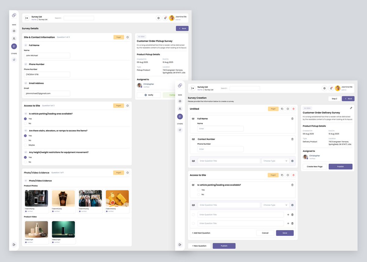 VivekUIUX90's tweet photo. Product Pickup Survey Creation Web UI Admin Template 😍

Dribbble: https://t.co/SRqU6wpmFg
Behance: https://t.co/8KzRc8GEGQ
Instagram : https://t.co/UNHpQHWgvo https://t.co/fDc5LNuLbu