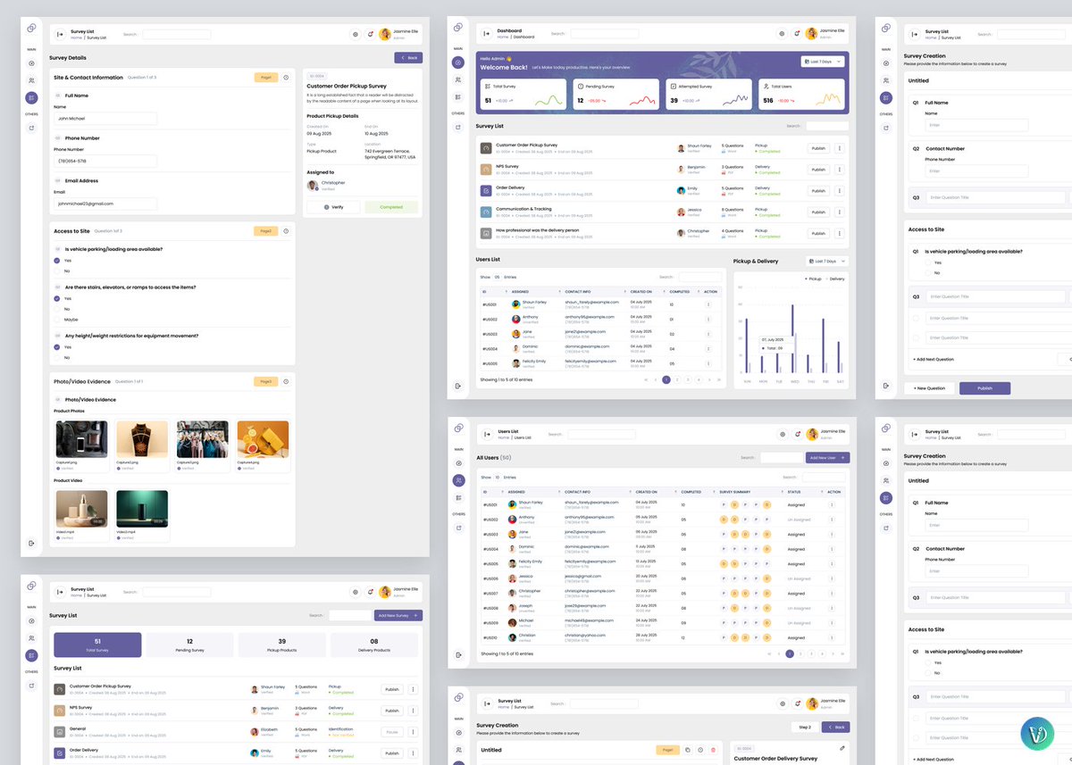 VivekUIUX90's tweet photo. Product Pickup Survey Creation Web UI Admin Template 😍

Dribbble: https://t.co/SRqU6wpmFg
Behance: https://t.co/8KzRc8GEGQ
Instagram : https://t.co/UNHpQHWgvo https://t.co/fDc5LNuLbu