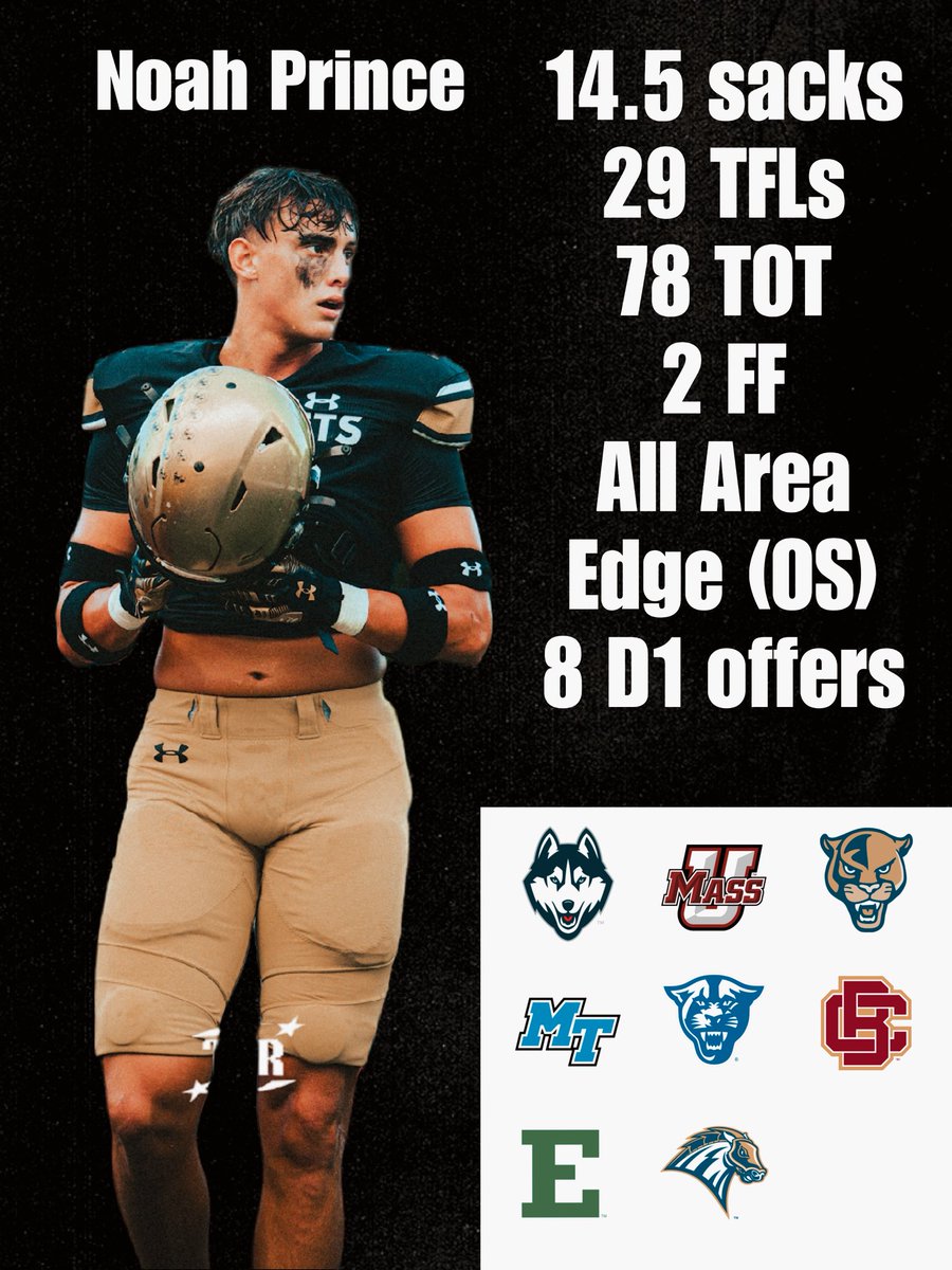 Noah Prince 2027 6’3 225 OLB/EDGE tweet media