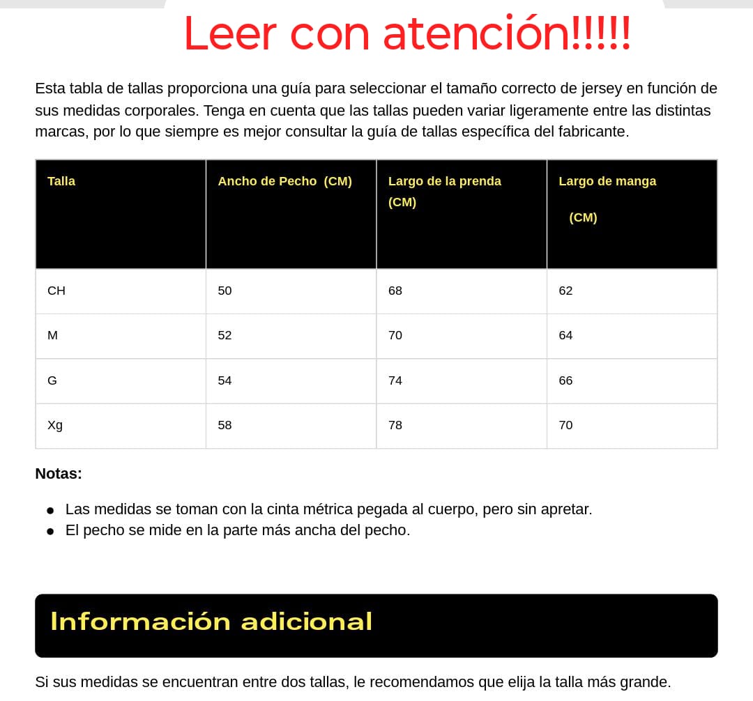 Adquiere nuestro Jersey Oficial del 7mo ANIVERSARIO 
Tienes hasta el 17-marzo-2026 para apartarlo 

Más información en nuestro grupo de WhatsApp o por MD