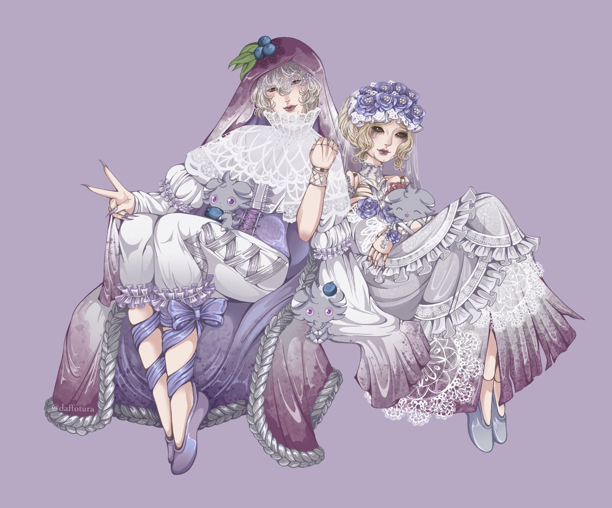 daffotura's tweet photo. „All I want is for you to hold me, and call me your favourite girl.“ #ithagala #ithaqua #galateaclaude #identityv  #espurr https://t.co/4IttTZlWfX