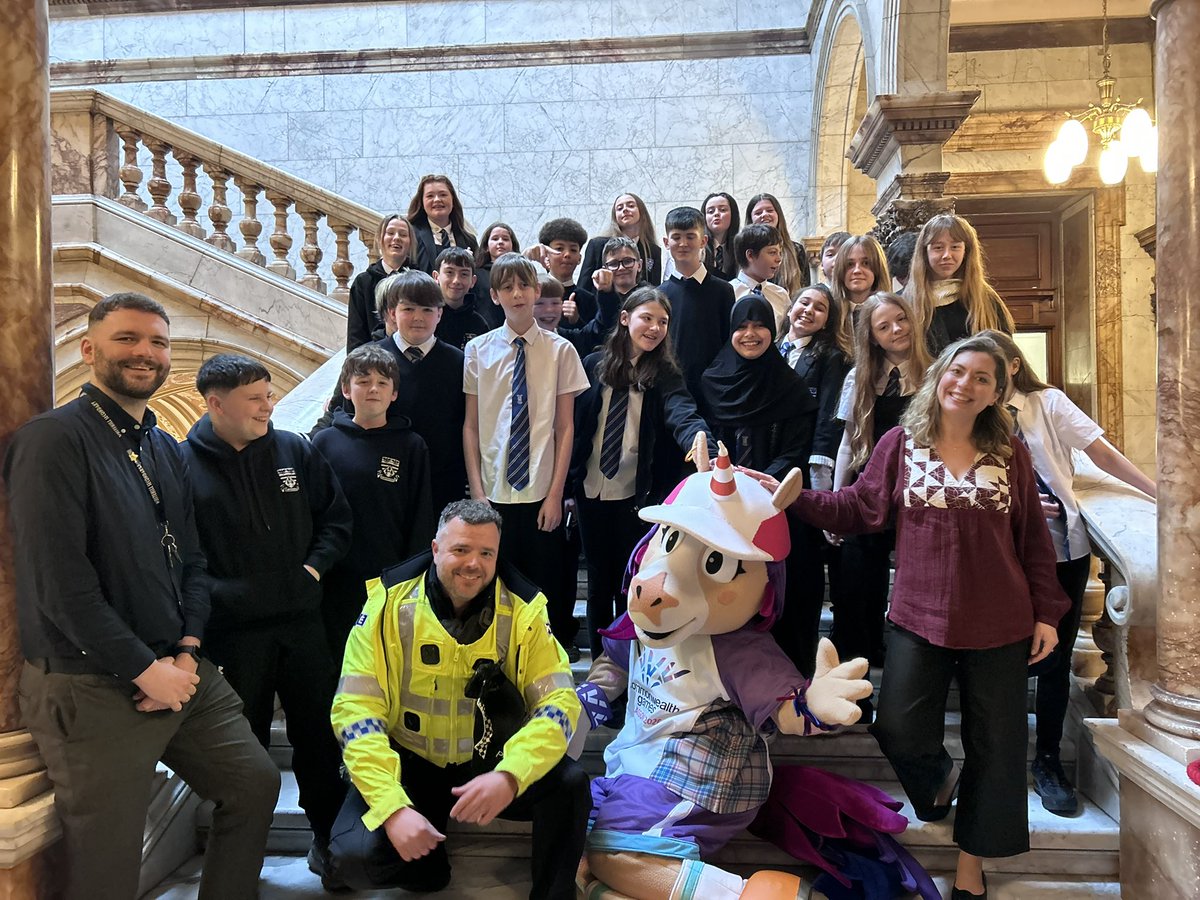 garycondie67's tweet photo. Thank you to our wonderful facilitators from @WhitehillSec at today’s Primary Forum. On #CommonwealthDay they got to meet Finnie @Glasgow_2026 @EdISGlasgow @CDavren @Baker_GCC You made our job easy today https://t.co/CWdSRXvT31