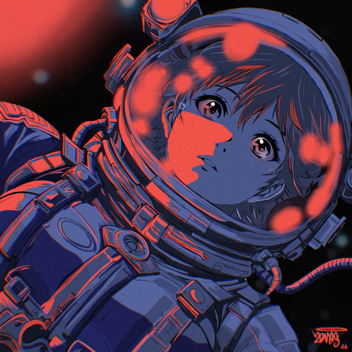 "Rain" by Me

There's beauty in nothingness

Had a lot of fun with the colouring.

I hope you all enjoy 

#art #space #digitalart #anime