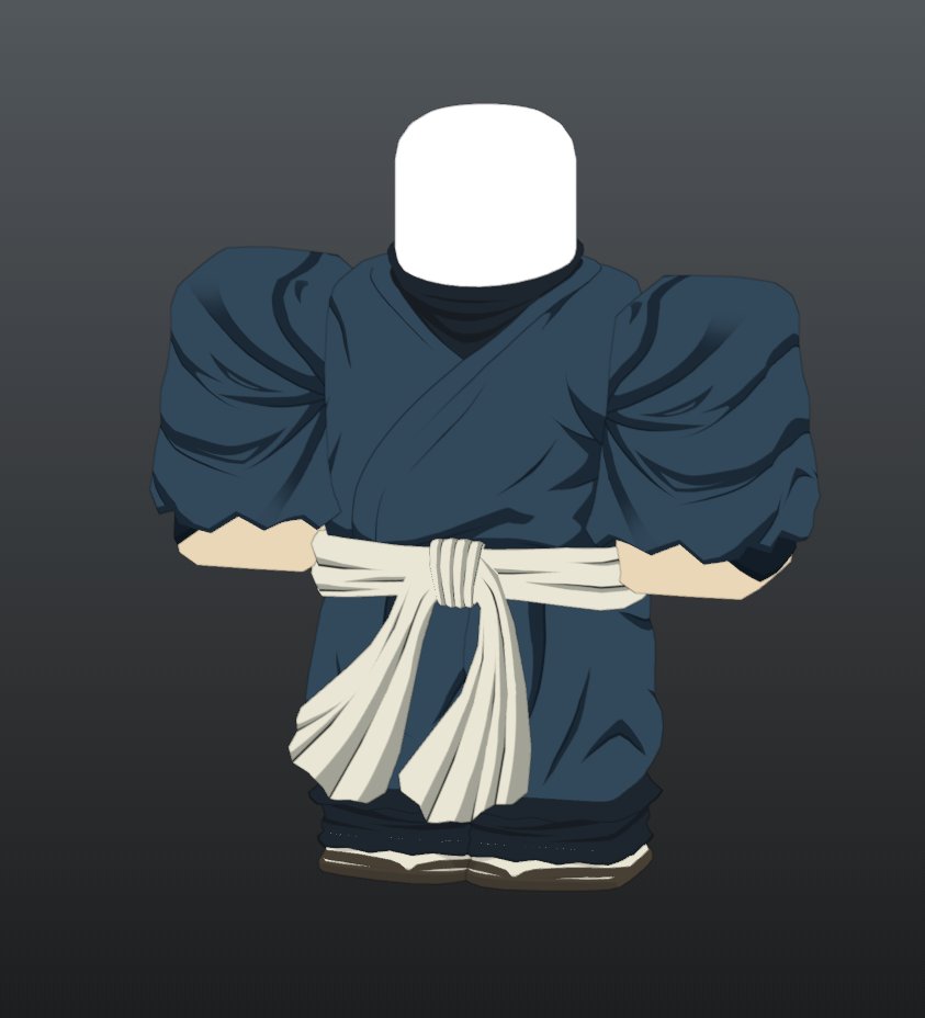 Hataku53's tweet photo. Gabimaru from hells paradise (for sale)#Robloxdev #Roblox #hellsparadise #Jigokuraku #gabimaru #Anime #Blender #model #fyp #3dmodel #3dart https://t.co/IGrzuyAAD5