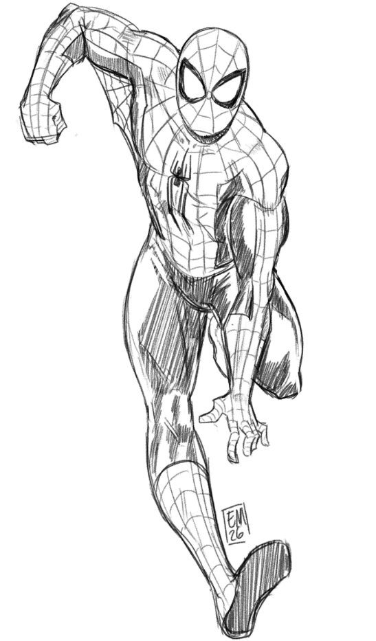 Corner Spidey's cool