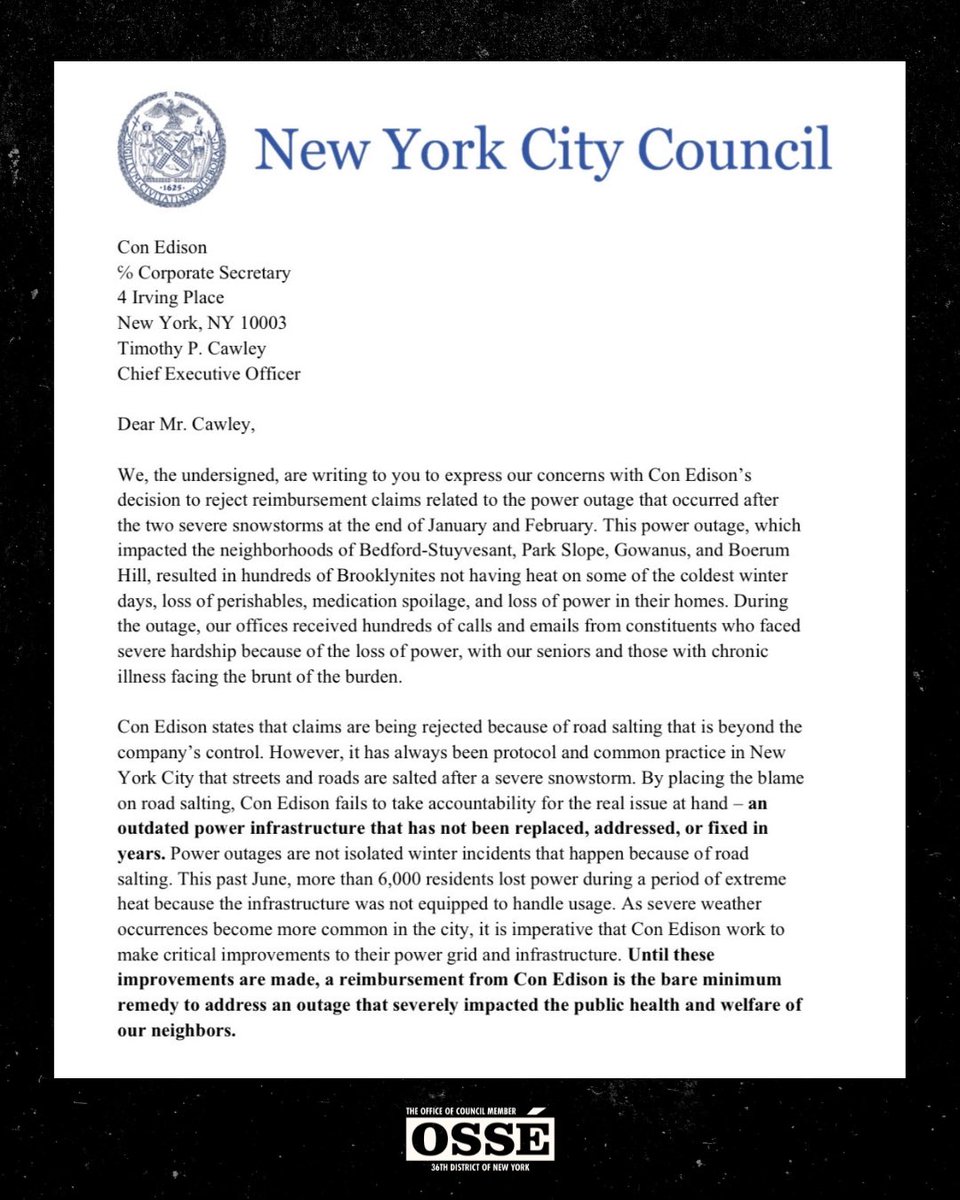 Council Member Chi Ossé tweet media