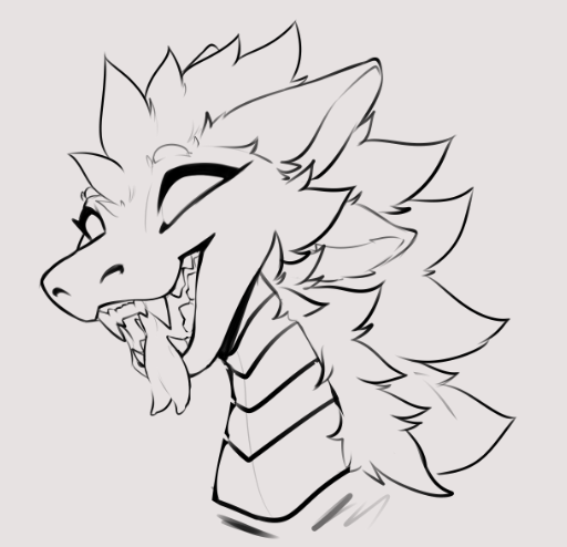 WMizky's tweet photo. WIP - A cutie drazerk 🧡 https://t.co/gYXxmvFwnp