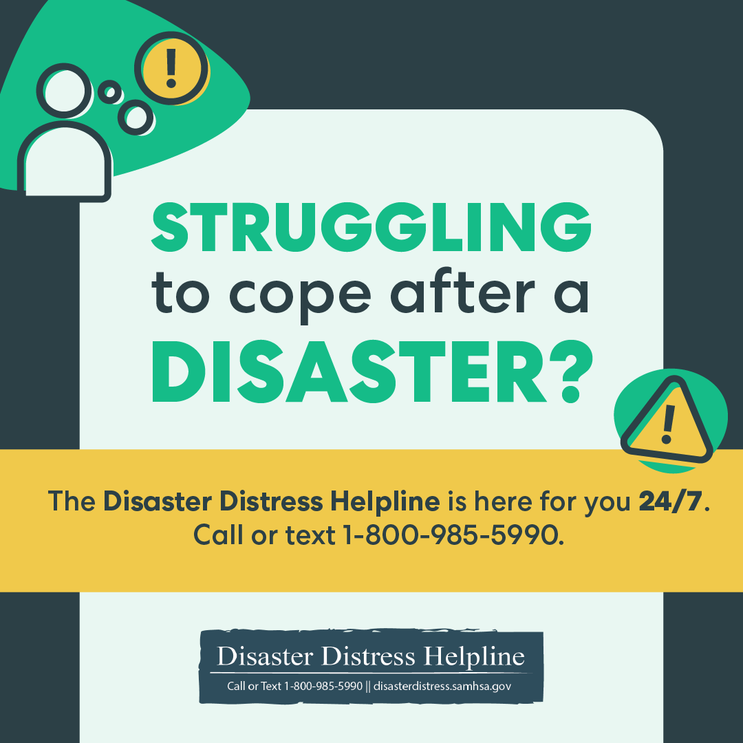 Disaster Distress Helpline tweet media