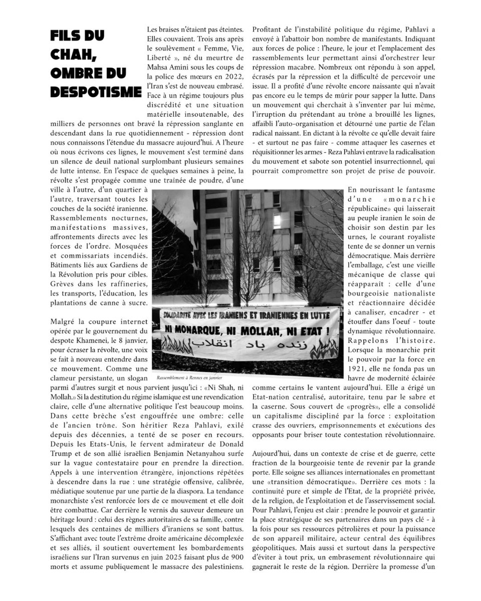 LoukanikosLocal's tweet photo. À l'ocasion de la sortie du n°6 du journal Tire-Au-Flanc on vous invite pour une discussion ce vendredi 13 mars à 18h, présentation du projet Tire-au-flanc, débats autour des articles, perspectives pour la suite, venez nous rencontrer et échanger ! https://t.co/rgBw9Nn7an