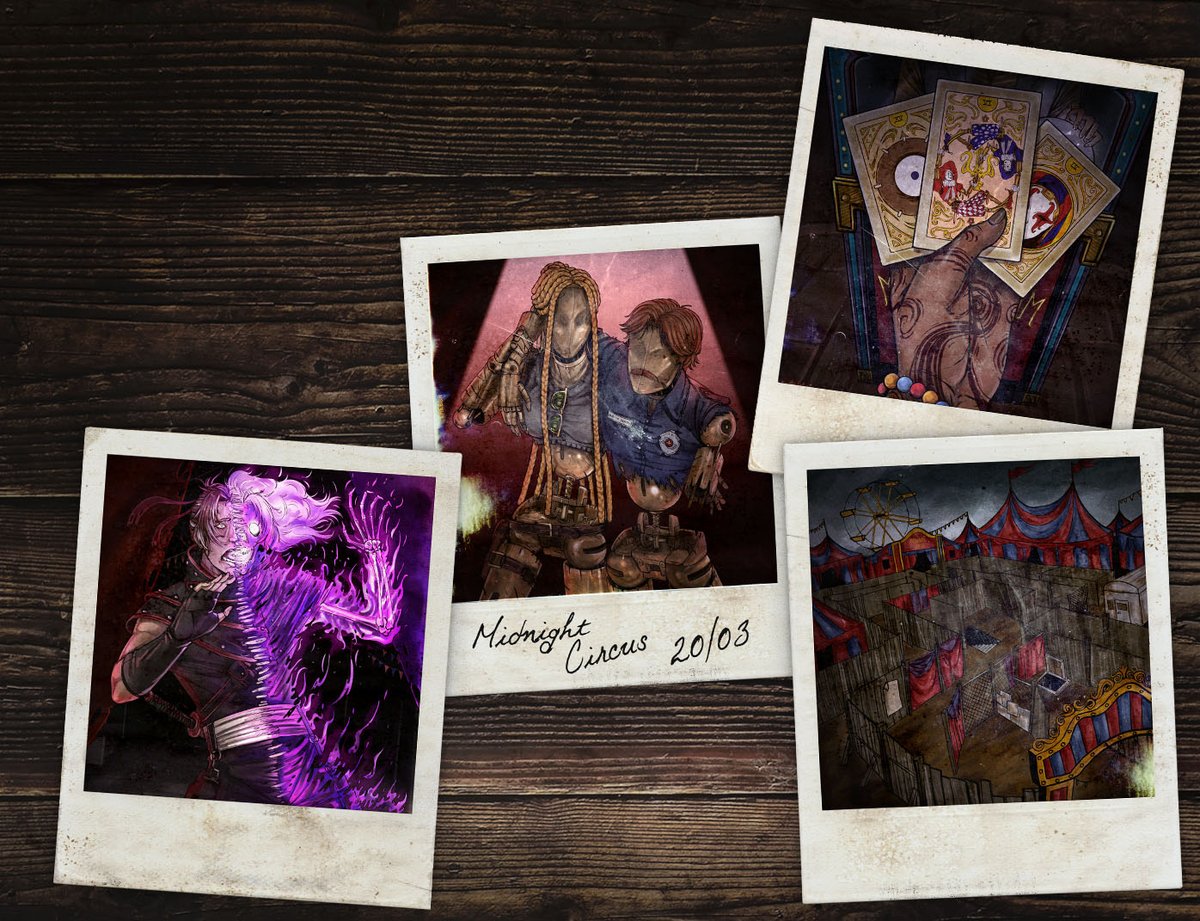 Todos os caminhos levam ao Midnight Circus!

#OrdemParanormal #HEXATOMBE #RPG 

🧵+