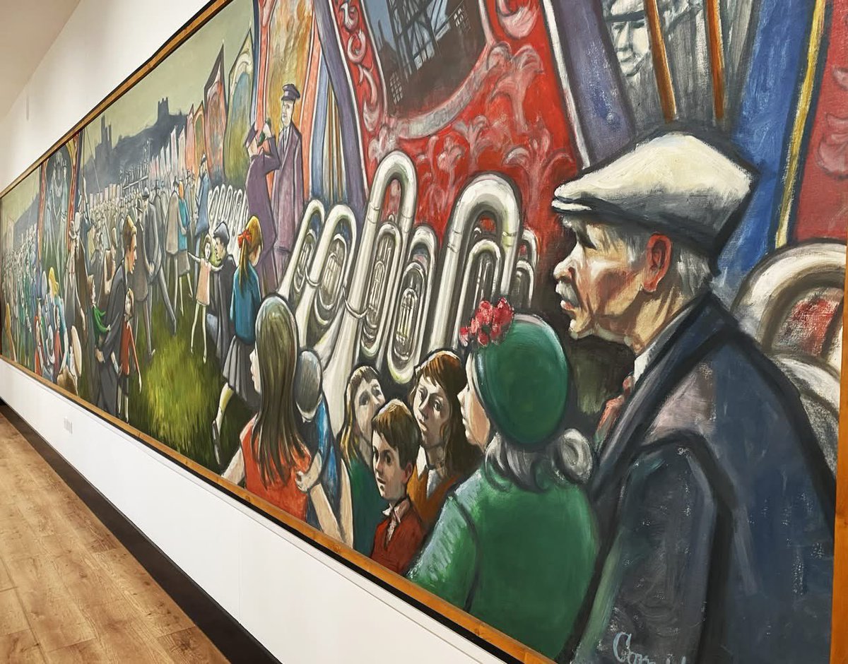 IreneSandraD's tweet photo. A full day with @IlkleyU3A's 'Voyagers' to #BishopAuckland to see the #AucklandProject &the #PrinceBishopsPalace. We also visited the world’s 1st #FaithMuseum, the #SpanishGallery,#MiningArtMuseum& #AucklandTower. So much to see….. https://t.co/J7P8iWbXtS