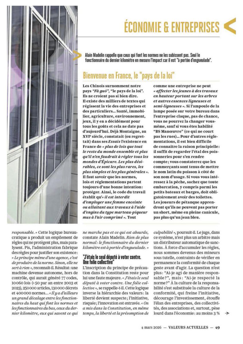 Alain Madelin tweet media