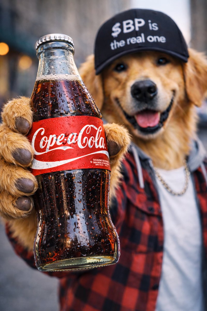 For anyone that faded $BP to chase green candles have a cold one on us…

#ControlTheMemes