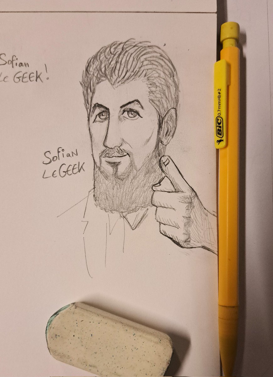 Je l'ai refait en plus détaillé ! 😁✏️ #SofianLeGEEKCHALLENGE <a href="/SofianLeGEEK/">Sofian Le GEEK</a>