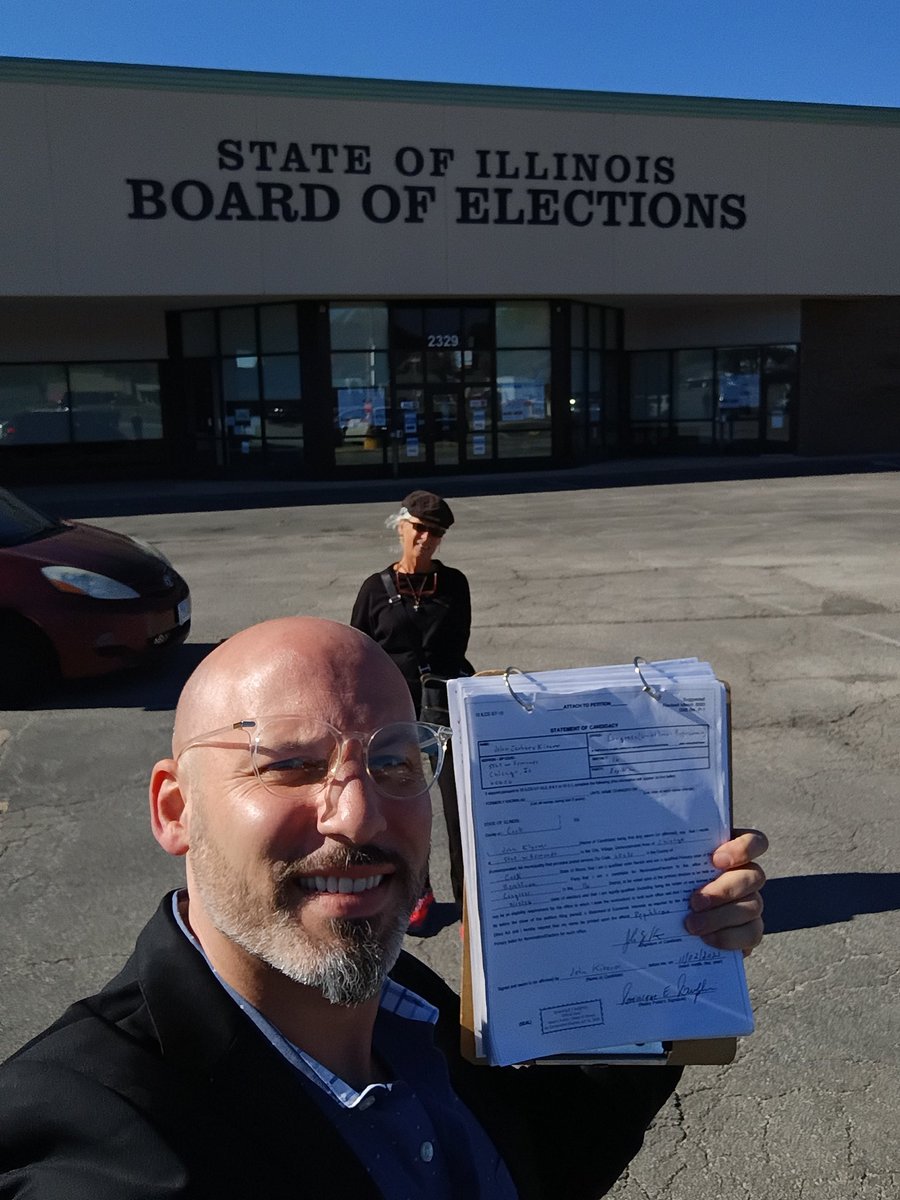 John Kitover Candidate Congressman IL#16 tweet media