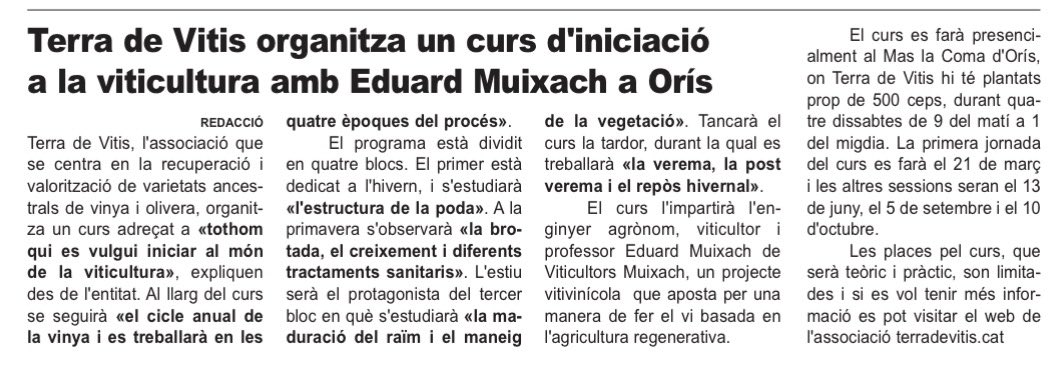 Terra de vitis tweet media