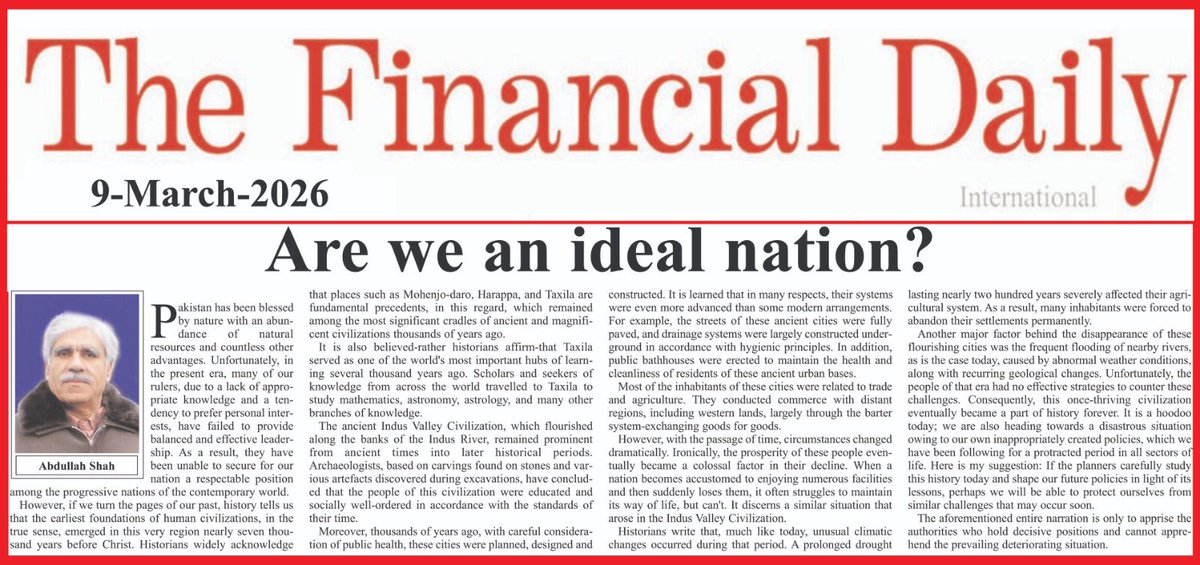 shahjee471's tweet photo. My Latest Article: https://t.co/m6rSwnAwzA