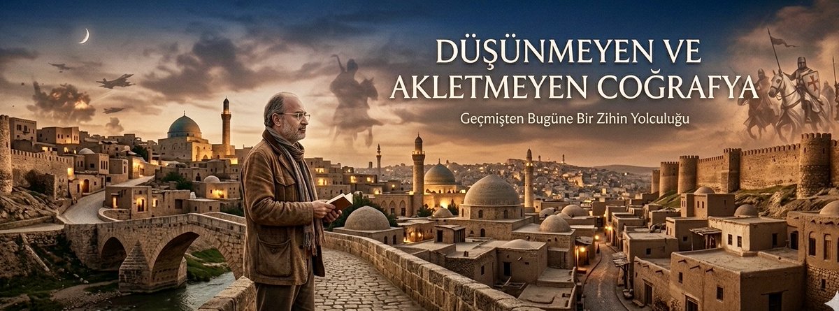 Parçalanmış coğrafyamız ve akletmeyen zihinler. Düşman hiç ayrılmıyor buralardan. Atılan bombalar bize atılıyor aslında. Dün Roma bugün Washington Haçlı zihniyeti devam ediyor. Düşünmeyi ihmal ettikçe tarih tekerrür ediyor.   #IranMassacre‌   #OrtaDoğu    facebook.com/photo/?fbid=10…