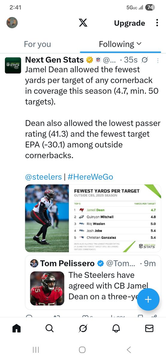 GMundy41's tweet photo. @SteelersNetwork https://t.co/6sAGnRMtA0