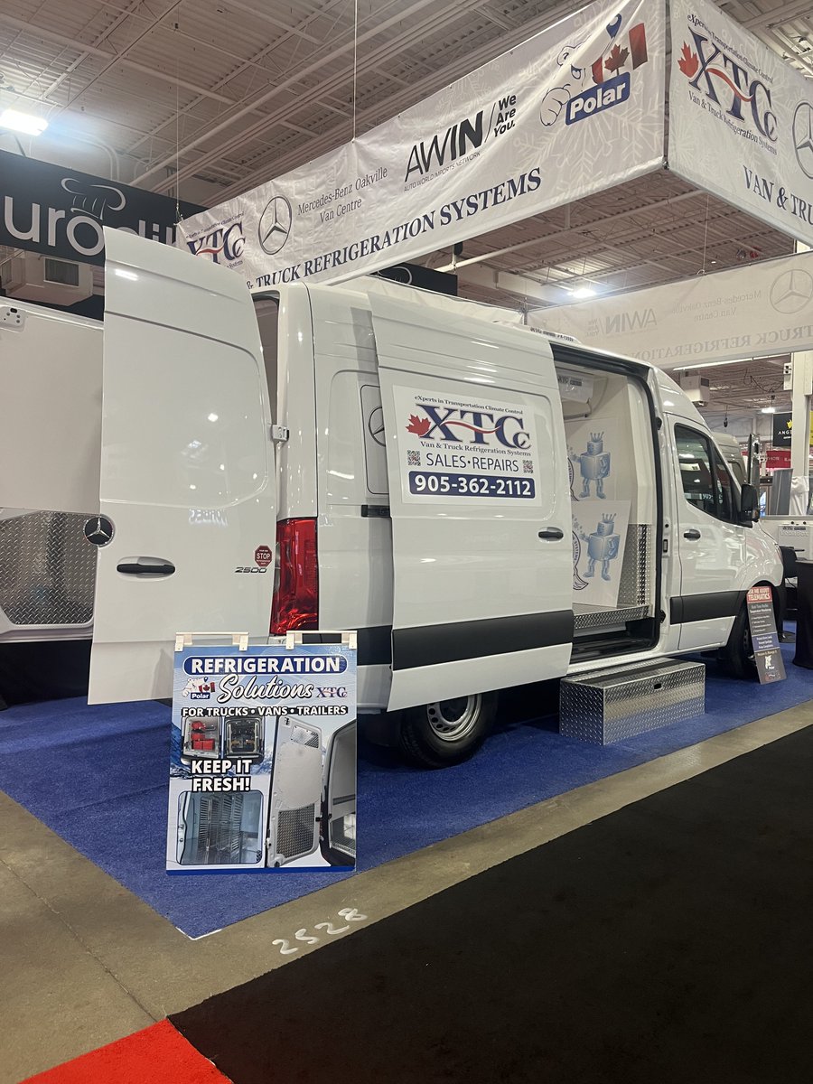 MobilityPolar's tweet photo. The RC Show is underway!

Our Polar &amp; XTCC sales team is at Booth #2528 showcasing our transport refrigeration systems and real-time telematics solutions built for the foodservice industry!

Booth #2528
March 8–10
Mississauga, ON

POLAR
https://t.co/AihJxGS69d
1-800-309-8155 https://t.co/Wbpr62XODV