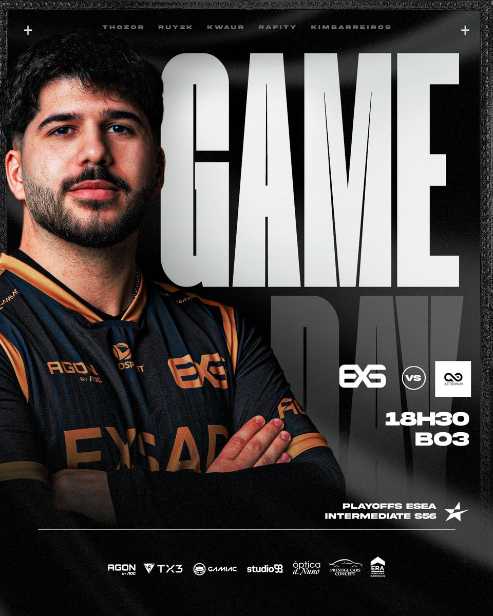 Vamos ao primeiro desafio da semana e teremos como adversário os #AETERNUM.  ⚔️

🎙️<a href="/oGuitcho/">oGuitcho</a>
📺 twitch.tv/oguitcho

Vamos dar tudo pela vitória! 👐
#WeMakeitLookeasy