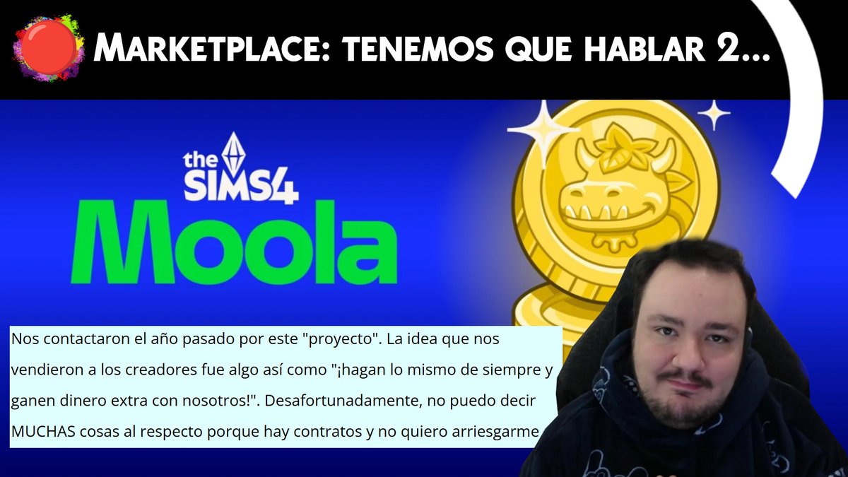 COMIENZO DIRECTO 🔴
Creadora del MarketPlace de los sims 4 ABANDONA el programa, comentemos esto y más! 🫖

bio.site/ozono96