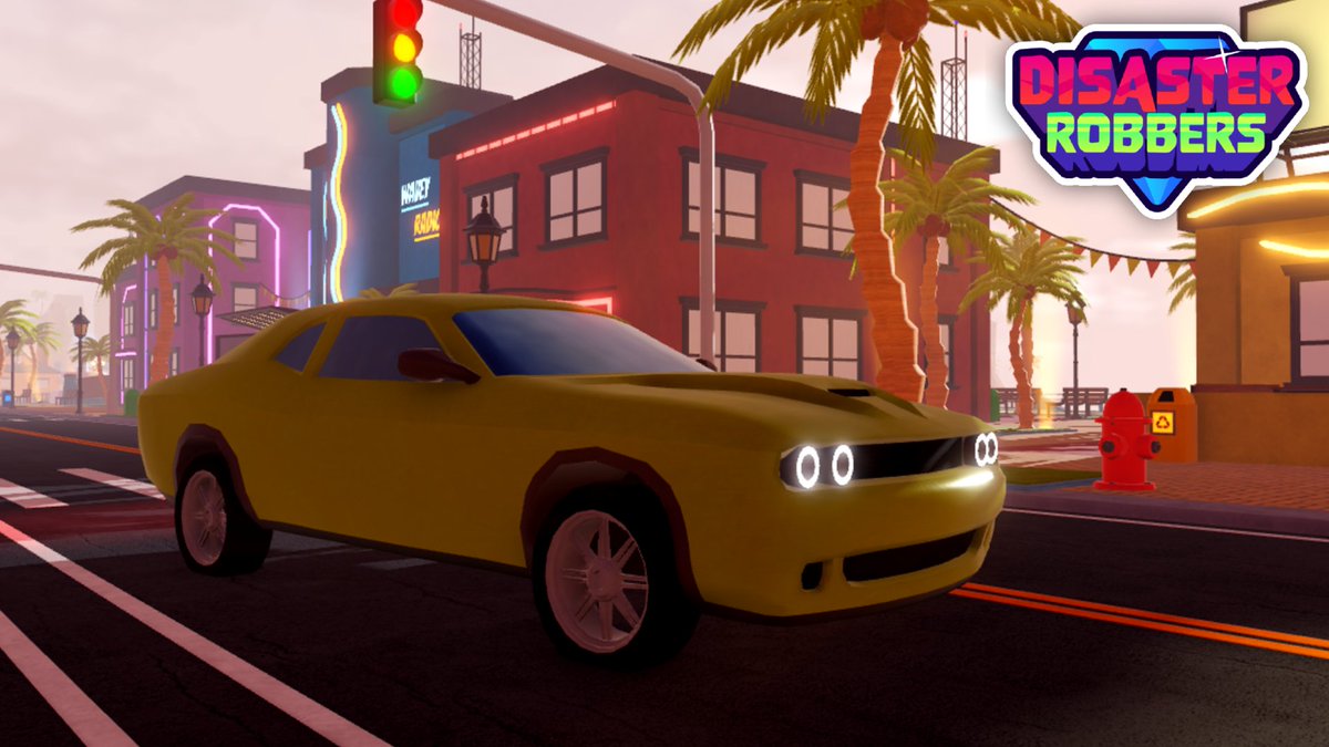 The ultimate ride for a quiet evening 🌇🍃
Introducing the "Ryder" 🚗

#Roblox | #RobloxDev | #DisasterRobbers | <a href="/DisasterRobbers/">Disaster Robbers🌋</a>