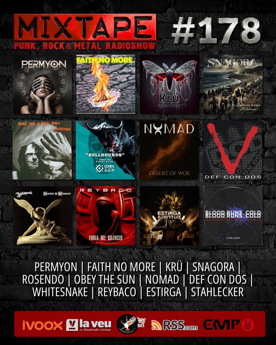 Mixtape Radio - Punk, Rock & Metal Radioshow tweet media
