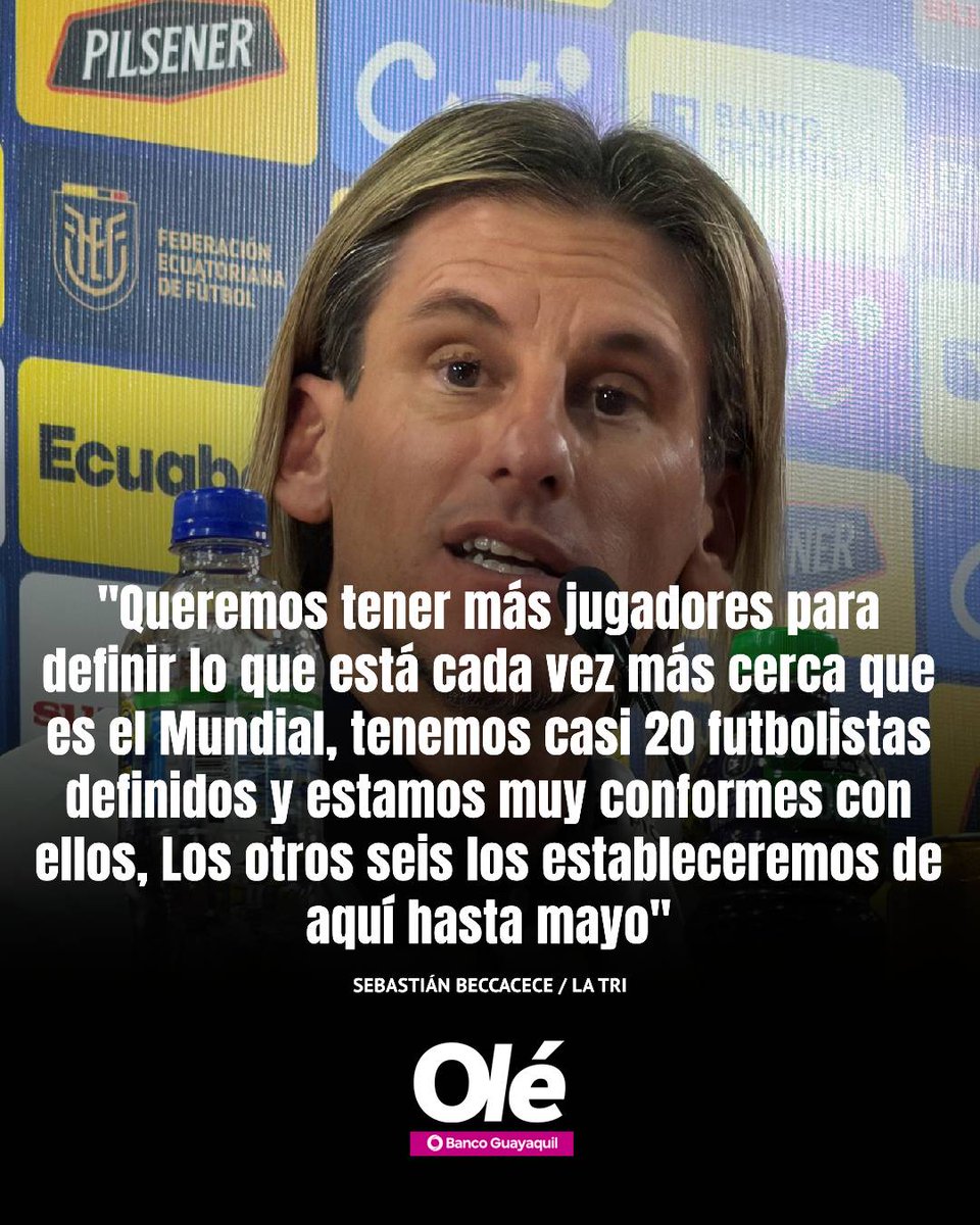 Diario Olé Ecuador tweet media