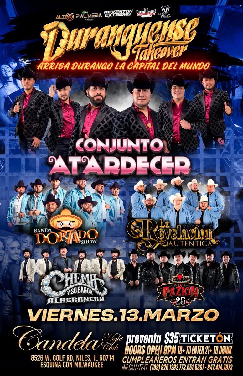 Nos vemos en Chicago paisanos este fin de semana…