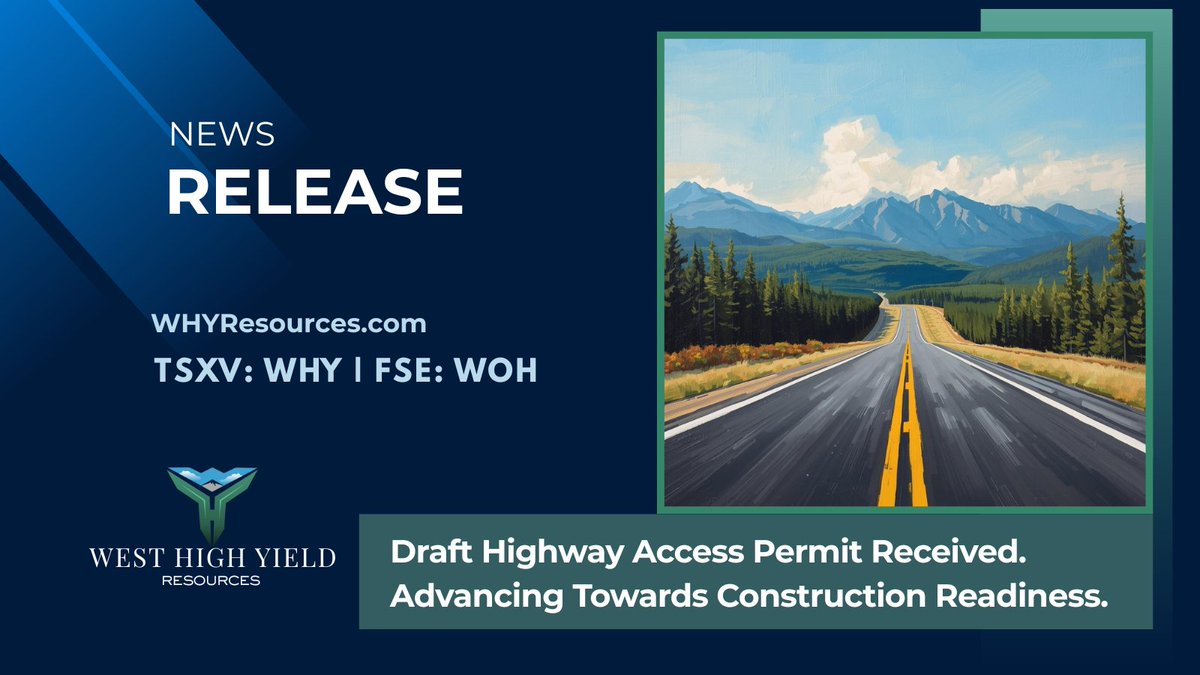 West High Yield Resources Ltd. tweet media
