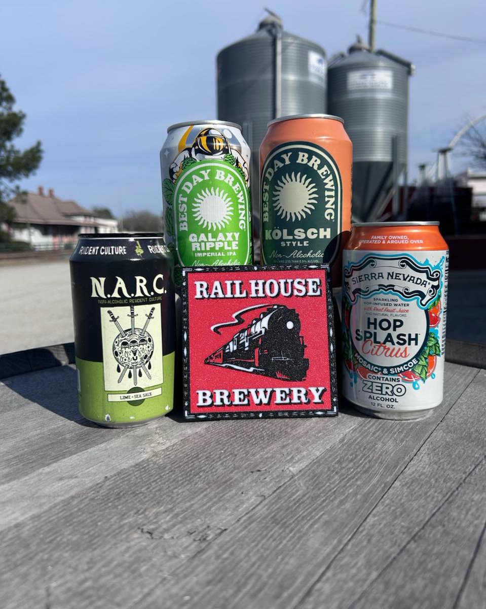 NCAgriculture's tweet image. It's National Beer Day! 🍻

Our state produces many local beers from the mountains to the coast, including @redoakbrew in Whitsett, @loneriderbeer in Raleigh, @RailhouseBrew in Aberdeen, and @MillWhistleBrew in Beaufort. Which is your favorite? #DrinkLocal #NCAgriculture