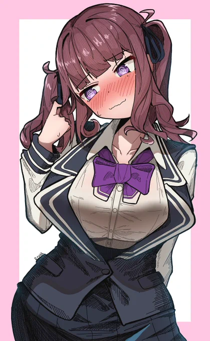 照れ照れ先輩 #夏色花梨