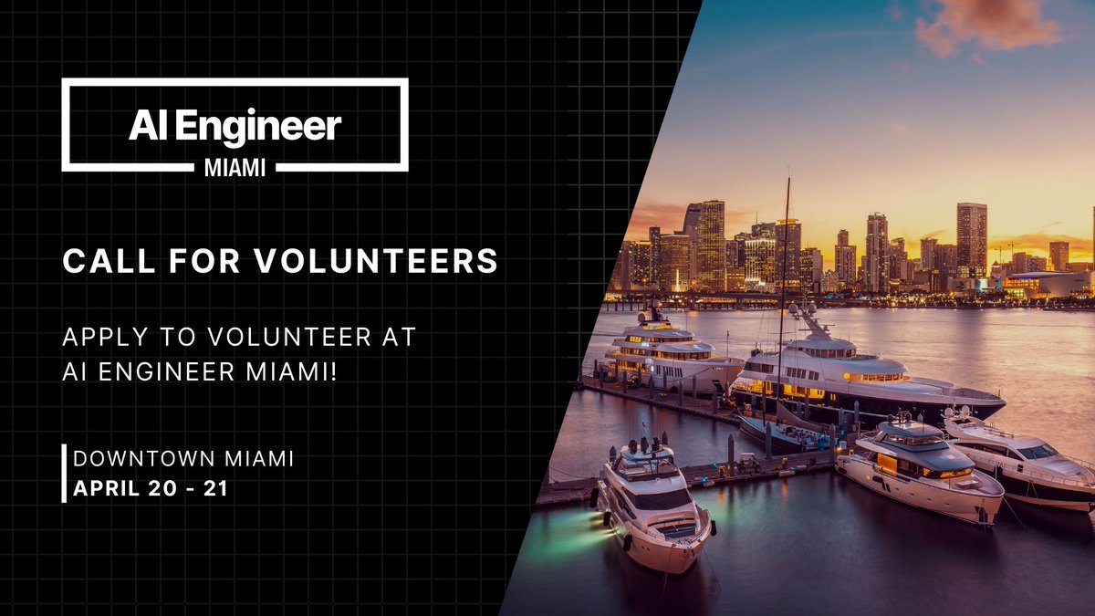 AI Engineer: Miami tweet media